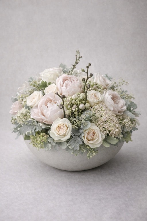 Blush Garden Roses
